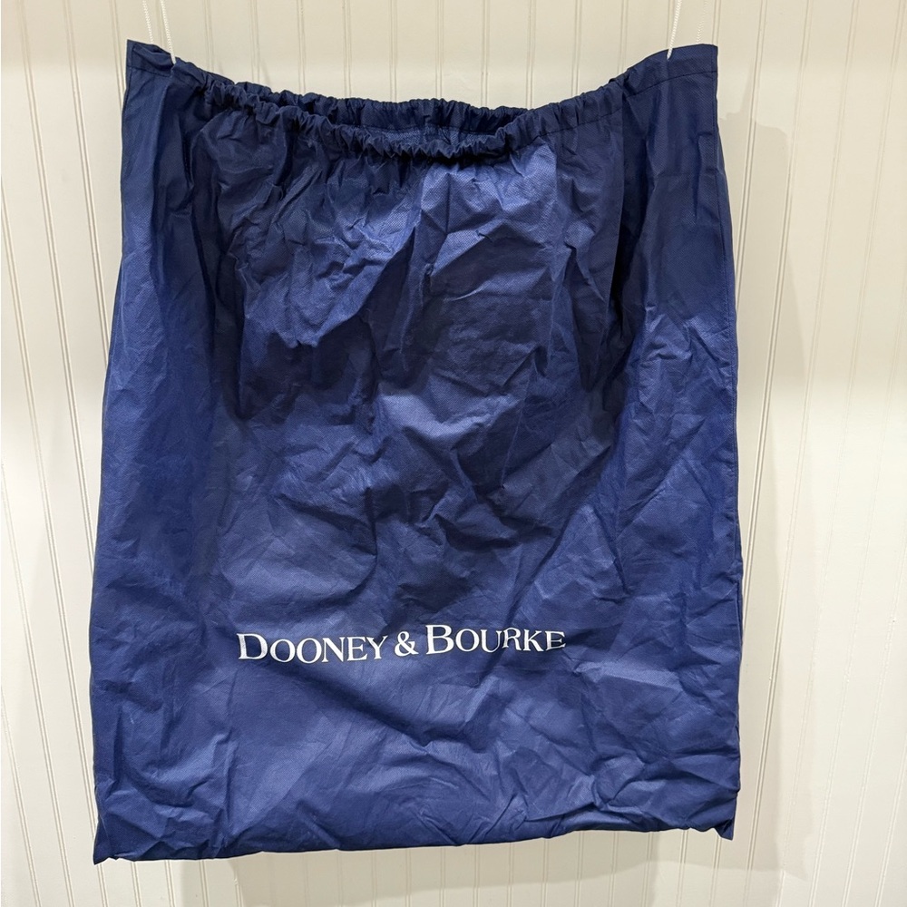 Vintage Dooney & Bourke Black Florentine Large Satchel - Picture 13 of 16